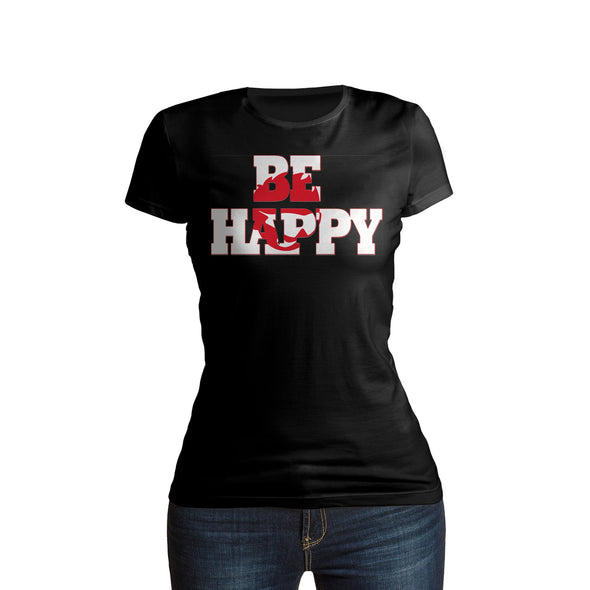 Shurtzee - Be Happy Women's T-Shirt