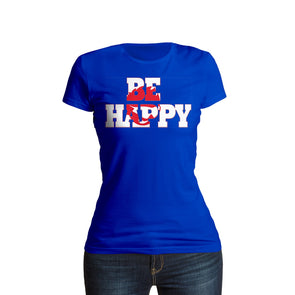 Shurtzee - Be Happy Women's T-Shirt