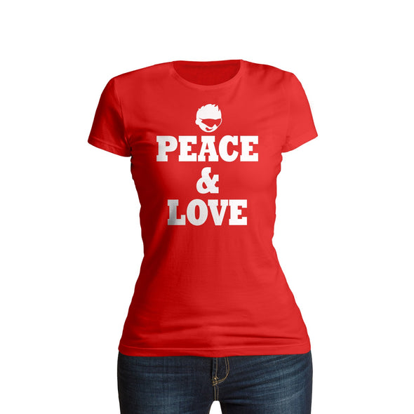 Shurtzee - Peace & Love Women's T-Shirt
