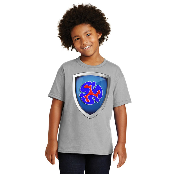 Trip & Shy Shield Kid's T-Shirt