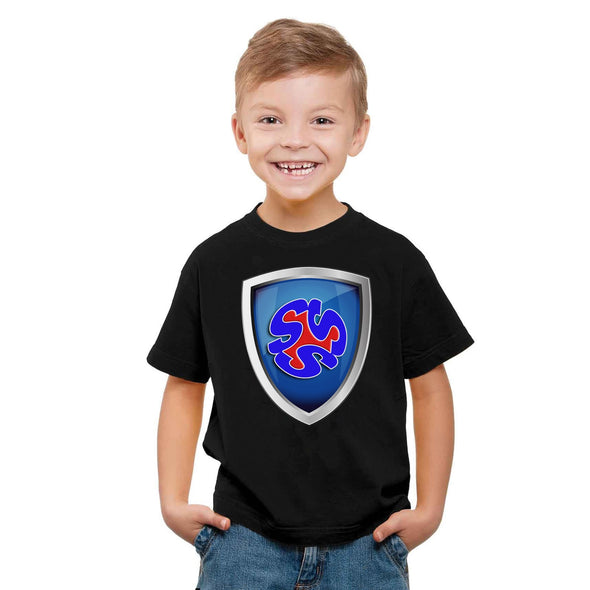 Trip & Shy Shield Kid's T-Shirt